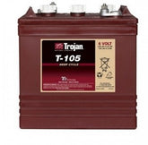 BATERIA TROJAN ROJA 6V 225A T-105