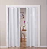 PUERTA PLEGABLE LISA 84CM X 210CM BLANCO
