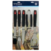 SET BBQ 5PZS UTENSILIOS PLASTICOS CK4005