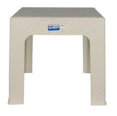 MESA AUXILIAR RATTAN CREMA RATMA