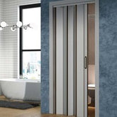 PUERTA PLEGAB R00285025 84X210 GRIS LISA