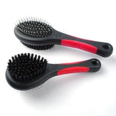 CEPILLO PLASTICO DOBLE PARA PERRO MX-012