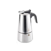 GRECA ACERO INOX. 4 TASA S-04