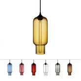 LAMPARA COLGANTE PL060 CLEAR 130X350MM