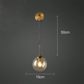 LAMPARA APLIQUE PARED PL076 CLEAR 15CM