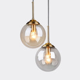 LAMPARA COLGANTE PL078 SMOKY GRAY 15CM