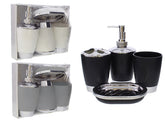 SET D/BANO 4PZAS 18X22X4.5CM 734-35841