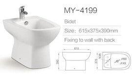 BIDET 1H  BLANCO MY-4199