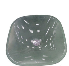 LAVAMANO CRISTAL CUAD FROSTE E615/RO-2FL