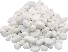 PIEDRA BLANCA GRAVA DECORATIVA  DE 10LBS