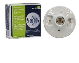 ROSETA PORCELANA LEVITON 9875
