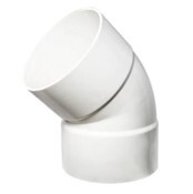 CODO PVC DRENAJE 6X45