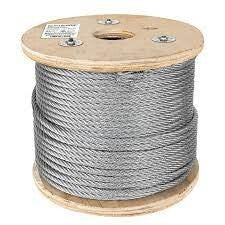 CABLE DE ACERO C/FORRO 5/16 (8MM) 7X19