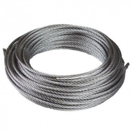 CABLE DE ACERO S/FORRO 3/16 (5MM) 7X7