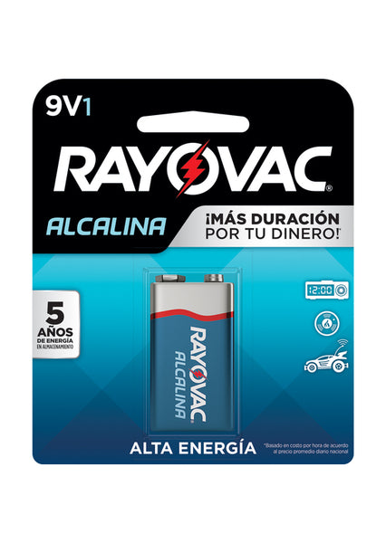 PILA RAYOVAC 9V A1604-1LA