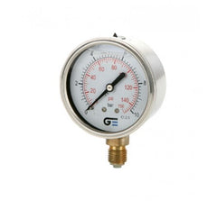 MANOMETRO C/GLICERINA 0-150PSI 3822-010