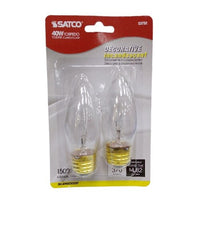 BOMBILLO TORPEDO 40W E26 CLEAR SATS3732*