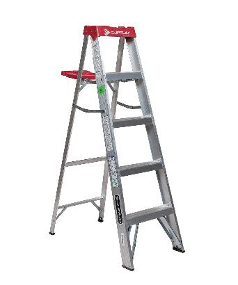 ESCALERA T/TIJER ALUM.REFOR 5' C-2312-05