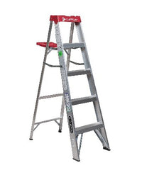 ESCALERA T/TIJER ALUM.REFOR 5' C-2312-05