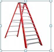 ESCALERA T/TIJERA FIBRA 12' C-3016-12