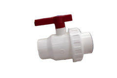 LLAVE DE BOLA PVC DE 1-1/2"