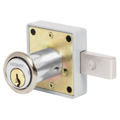 CERRADURA P/GAVETA CROM T/LARGO 43559