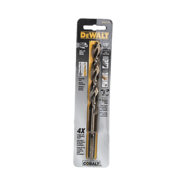 BARRENA DW COBALTO 1/2'' DW1232