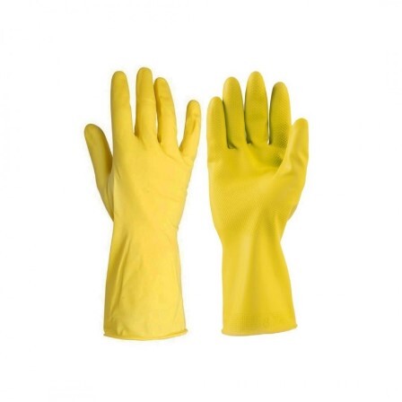 GUANTE DE GOMA AMARILLO F-2 XL