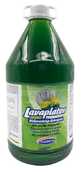 LAVAPLATOS LIQUIDO LIMON GL CLAUDETTE