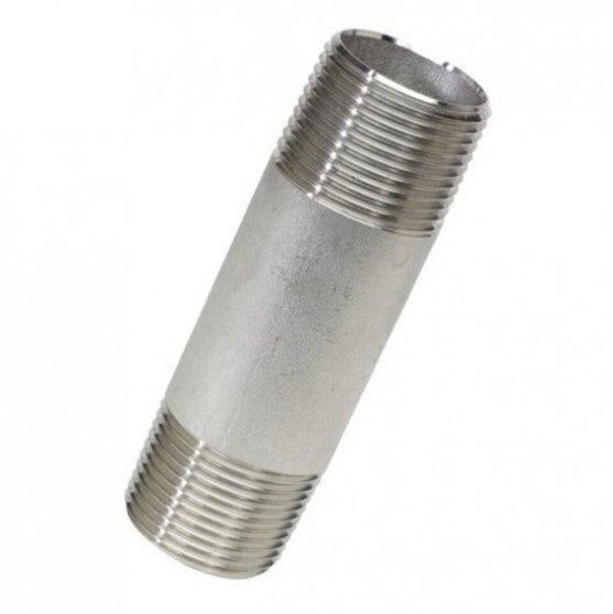NIPLE ACERO INOX 1/2 X 3