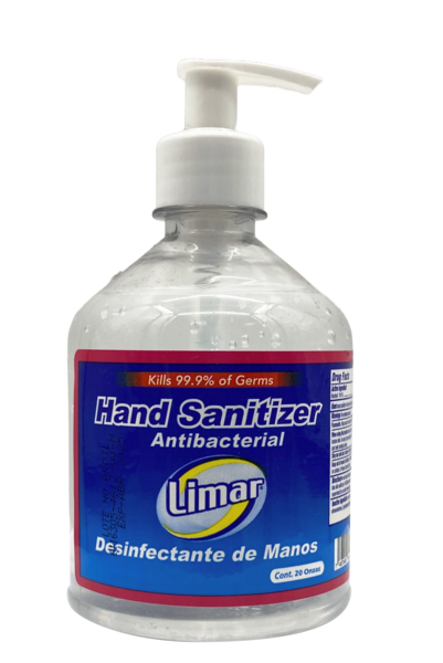 GEL ANTIBACTERIAL LIMAR S 20 ONZAS