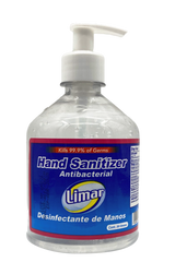 GEL ANTIBACTERIAL LIMAR S 20 ONZAS