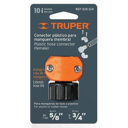 CONECTOR P/MANGUER HEMBRA 5/8BRON 620020