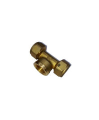 TEE HEMBRA 12X12X1/2 BRONCE