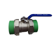 LLAVE DE PASO C/UNION 63MM PPR