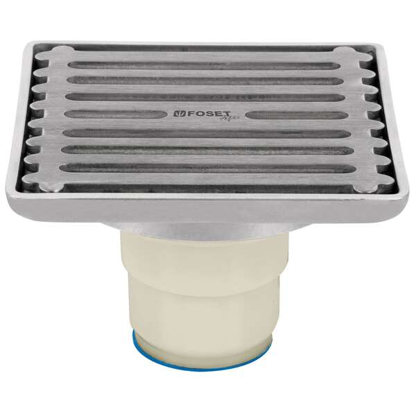 REJILLA CUAD ACERO INOX 4" RS-701- 49428