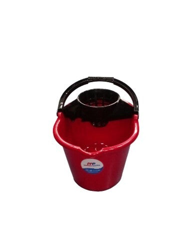 CUBETA EXPRIMIDOR 10 LTS ROJO CUB-EXRO