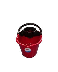 CUBETA EXPRIMIDOR 10 LTS ROJO CUB-EXRO