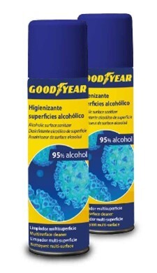 HIGIENIZANTE C/ALCOHOL GOODYEAR GY50R