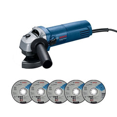 PULIDORA BOSCH 4 1/2' GWS 670 + 5DISC.