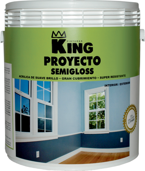 PINT. KING PROY SEMIG BLANCO 80  GL