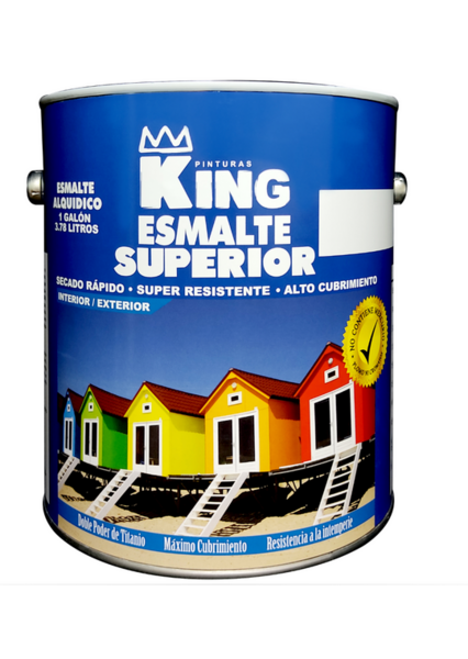 PINT. KING ESMALTE SUP. BLC  REINA 80 GL