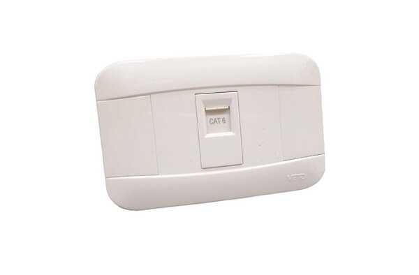 TOMA COMPUTADORA RJ45 MARFIL 35697