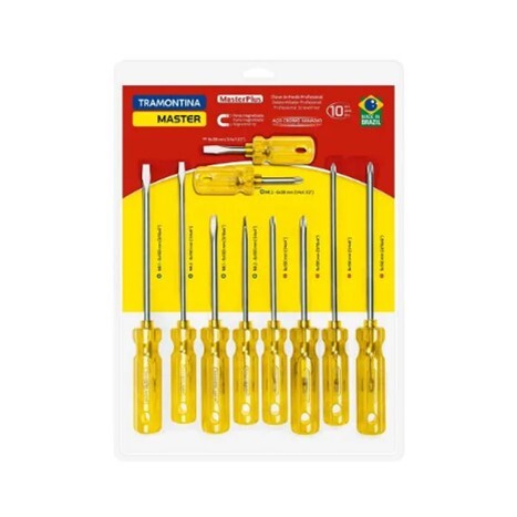DESTORNILLADOR JUEGO DE 1O PCS 41530/510