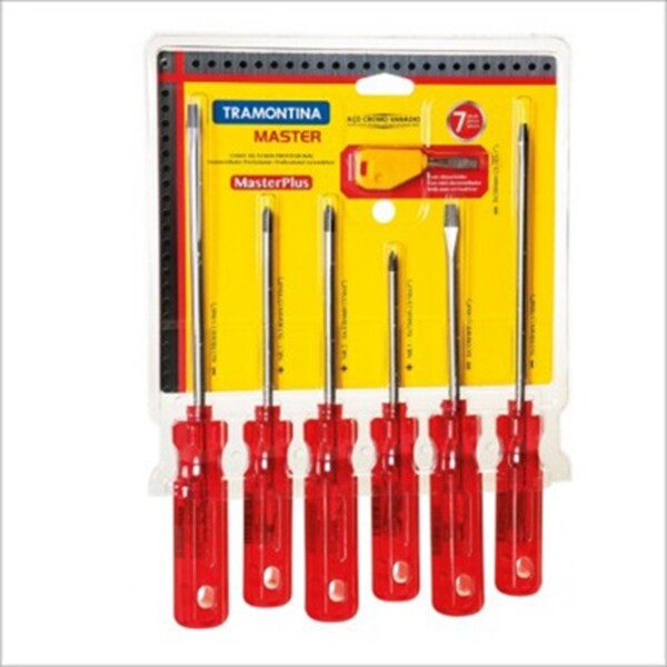 DESTORNILLADOR JUEGO 7PC RO/AM 41530/507