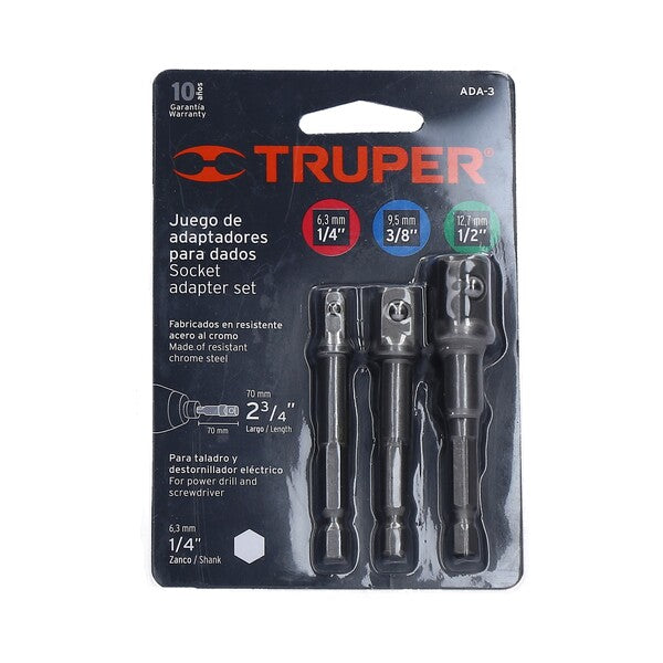 JGO ADAPTADORES P/DADOS 3PZ ADA-3 10752