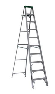 ESCALERA T/TIJE ALUM REFORZ 10 C2213-10