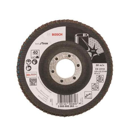 DISCO BOSCH FLAP P/ INOX  7 G40  7330