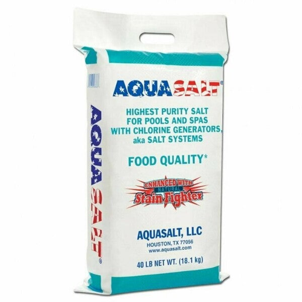 SAL AQUA P/PISCINA 18.14 KG 40LB MOLIDA