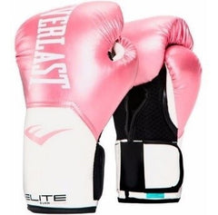 GUANTES DE BOX ELITE 8OZ PK/WT P00001244